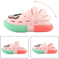 Miniatyrbild 3 av 5: Barn Trädgård Clogs Söta Sommar Slip-On Mules Sandaler för Pojkar Flickor Inomhus Utomhus Strand Promenad Tofflor
