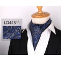 Pikkukuva 1 / 6: Miesten Ascot-solmio Paisley-kuvioinen jacquard-silkki kudottu kukallinen kaulaliina, LD44811