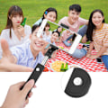 Miniatyrbild 6 av 11: 2 i 1 Bärbar 360° Rotation Bluetooth Selfie Stick Skrivbordsstativ med Spegel
