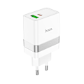 Miniatyrbilde 1 av 5: hoco. N21 Tuosu PD30W+QC3.0 lader Europeisk standard mobiltelefon nettbrett hurtiglading hode