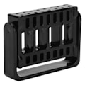 Miniatyrbild 2 av 11: Nagelborrmaskinshållare Utställningsställ 16 Hål Nagelkonstverktyg Display Organizer Rack Nagelsalong TillbehörSvart