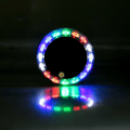Miniatyrbild 1 av 3: Touch Type Car Solar Anti-Rear-Tail Lights [Touch Strong Magnetic Model-Round Type] Always On* With Switch-Multi-Mode Switch Warning Strobe (One Pack)