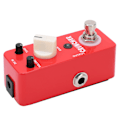 Miniatyrbild 5 av 11: Högförstärkningsdistorsion Mikro Pedal Metall Mini Effekter 3 Lägen Elektrisk Gitarr Effektor MDS3