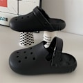 Miniatyrbillede 1 af 5: Kvinders Have Clogs Sko Sandaler Tøfler - Sort (36/37 EU)