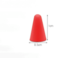 Miniatyrbillede 4 af 4: 8 stk. Silikone Blyantspids/Tip Beskyttelseshætte Til Tegning Støjfri Til Apple Pencil 1./2. Generations Udskiftning Skridsikker Skrivning