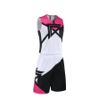 Miniatyrbillede 1 af 2: Minimal Su Herre Basketball Trøje Hold T-shirt og Shorts Sæt Konkurrence Trøje Sportswear Træningstøj Børn Hvid XS