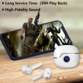 Pikkukuva 5 / 5: IPX5 Vedenkestävät Bluetooth-kuulokkeet 30 tunnin toistolla Langattomat nappikuulokkeet korvassa Digital Display audifonos Bluetooth inalambricos langattomilla