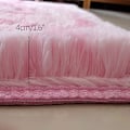 Miniatyrbilde 5 av 5: Runde tepper, diameter 80 cm/31,5\", myke runde tepper, myke plusjtepper egnet for soverom/stue (Tie-dye rosa)