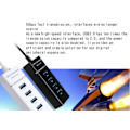 Miniatyrbild 4 av 6: USB3.0HUB 4-portars 3.0 splitter 3.0 hub hub extender hastighet usb dator splitter