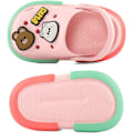 Miniatyrbild 4 av 5: Barn Trädgård Clogs Söta Sommar Slip-On Mules Sandaler för Pojkar Flickor Inomhus Utomhus Strand Promenad Tofflor