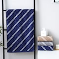 Pikkukuva 5 / 6: Beachland Luxury Suuri Rantapyyhe 29,5 x 13 tuumaa - Ylimääräisen Pehmeä Raidallinen Hotelli- ja Lomakeskus-Tyyli 100% Puuvilla