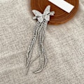 Miniatyrbilde 2 av 4: Rhinestone Butterfly Hårklemmer Andebill Klips for Kvinner MGPFERD Duskklips Jente Lugg Klips Hårnål Hodeplagg Klips