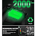Miniatyrbilde 4 av 7: 2X2550mAh Oppladbart Batteri + Kontrollerladerstativ for Xbox Series X/S/Xbox One X/Xbox One S