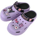 Pikkukuva 1 / 7: Kawaii Kuromi -tossut naisille - söpöt puutarhakengät - piirretty sisätossu - ulkokäyttöön sopivat pilvi-tossut - tyttöjen sandaalit