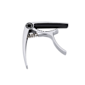 Miniatyrbillede 9 af 11: Enhånds Quick Change Metal Guitar Capo Klemme til Klassiske Guitarer Sølv
