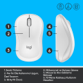 Miniatyrbilde 2 av 5: Logitech M238 trådløs mus for bærbare datamaskiner, stasjonære datamaskiner, hjem, VM-fans, USB-kabelmus, boblende vin