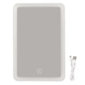 Miniatyrbillede 1 af 11: LED Makeup Spejl Trinløs Dæmpning 180 Graders Rotation Touch Switch USB Genopladelig Lighted Spejl