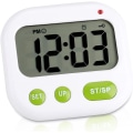 Miniatyrbillede 4 af 5: Vibrerende vækkeur taske elektronisk vækkeur digital bordur multifunktionel timer alarm med baggrundsbelysning melodi sang til soveværelser