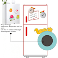 Miniatyrbillede 3 af 4: Kanin Mekanisk Timer Magnet Sticker Køkken Timer Påmindelse (Grøn)