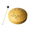 Miniatyrbillede 7 af 11: Tungetromme 4,5 tommer 8 tone C-nøgle kulstofstål mini tungetromme til voksne børn begynder guld
