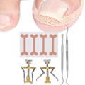 Miniatyrbild 10 av 11: 5 st Pedikyrverktyg Set Inväxt tånagel Ortos Korrigering Fixer Patch Manikyrvård