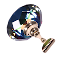 Miniatyrbild 9 av 11: Magnetisk nagelspetsövningsställ baslegeringhållare nagelkonstdisplay färgglad diamantkristall