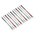 Miniatyrbild 4 av 11: 12 Bundles Glitter Sparkling Tinsel Hair Extensions med verktyg Sparkle Hair Extension Kit 1,2m