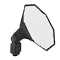 Miniatyrbild 3 av 11: 30cm Universal Mini Softbox Diffuser för Flash Speedlite Speedlight
