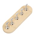Miniatyrbillede 8 af 11: Negle Display Stativ DIY Log Tryk På Fiksering Magnetisk Falsk Negleholder til Begynder Manicure