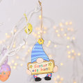 Miniatyrbild 1 av 5: Påskpynt Påsk Trä Rudolph Hänge Påsk Tryck Prydnad