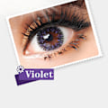 Pikkukuva 2 / 2: 14,5 mm Värillinen Vuosittainen Piilolinssit Silmävaruste 0 Astetta Violetti
