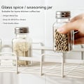 Miniatyrbillede 3 af 7: Salt- og pebersæt med rustfrie toppe, sæt af 2 (firkantede shakere) Square Shakers