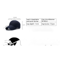 Miniatyrbilde 2 av 7: Unisex Ensfarget Baseball Cap Hurtigtørkende Pustende Pappahatt
