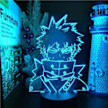 Miniatyrbillede 1 af 7: WJ Academia Katsuki Bakugo Anime Akryl 3D Illusion Lampe til Børns Soveværelse Dekoration Fødselsdag Gave Manga Gadget 3D Optisk Illusion Nattelys PXJD My Hero Academia-A