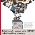 Miniatyrbild 4 av 6: 128 GB Ultra SDXC UHS-I minneskort - 120 MB/s, C10, U1, Full HD, SD-kort - SDSDUN4-128G-GN6IN