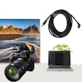 Miniatyrbild 10 av 11: 3 meter USB-kameraanslutningskabel typ C böj för Sony A7RIV A7RIII