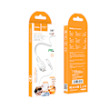 Miniatyrbillede 3 af 3: hoco. X67 PD silikone opladnings- og datakabel til iPhone 20W hurtigopladning nyt datakabel
