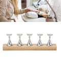 Miniatyrbild 11 av 11: Magnetisk nageldisplayställ Log Alloy DIY träningsfingernageldisplayhållare för skönhetssalong