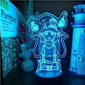 Miniatyrbillede 1 af 7: WJ Force Maki Oze Anime Figur 3D Illusion Lampe Børns Soveværelse Bord Dekoration Belysning Manga Fødselsdagsgave Anime Illusion Lampe PXJD Tjuvarnas kung