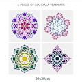 Miniatyrbild 2 av 5: Mandala Dotting Verktygssats - 36 st prickmålning Kit med prickverktyg, bollstylus för stenmålning, färgning, nagelkonst, teckning och