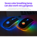 Miniatyrbild 9 av 9: Bluetooth-mus, trådlös laddningsbar mus för MacBook Pro/MacBook Air, Bluetooth trådlös mus för bärbar dator/PC/Mac/iPad pro/dator