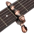 Miniatyrbillede 8 af 11: Kraniet Guitar Capo Justerbar Stramhed Tilbehør Dele til Folk Akustisk Guitar UkuleleBronze