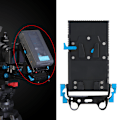 Miniatyrbild 6 av 11: V-fäste Batteriplatta Kameraströmförsörjningssystem för 5D2/3 A7 GH4/3 BMPC