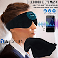 Miniatyrbild 6 av 9: Sovhörlurar, 3D Sömnmask Bluetooth Trådlös Musik Ögonmask, Sovhörlurar för Sidosovare Sömnmask med Bluetooth H