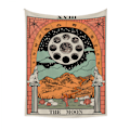 Pikkukuva 1 / 2: Wekity Bohemian-tyylinen seinävaate, esteettinen taide, kodin tausta, kangas, koriste, lahja, tarot-seinävaate, olohuoneen ja makuuhuoneen koriste (QY414-2, 29 x 38 tuumaa)