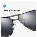 Pikkukuva 5 / 7: Klassinen Aviator-aurinkolasit miehille ja naisille, ajolasit, polarisoidut linssit, 100 % UV-suoja