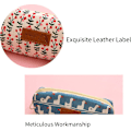 Miniatyrbillede 3 af 5: Etui til børn og voksne, opbevaringspose til kontorartikler, møntpung, blyantæske - blomst, one size