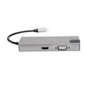 Miniatyrbild 4 av 11: 8 i 1 Typ C till VGA HD Multimedia Interface Hub Adapter PD Snabbladdning USB3.0 Hub