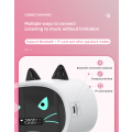 Miniatyrbild 5 av 6: JUSTUP Sömnträningsklocka Väckarklocka Trådlös Bluetooth-högtalare Väckarklocka Bärbar Söt Stereo för Barn Flickor Pojkar Sovrum --- Rosa  E