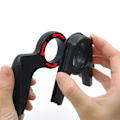 Pikkukuva 2 / 4: Slide Joy Con -latausote, Switch OLED -kannettava Joy Con -laturiohjain, mukava kahva, nopea lataus pelin aikana (musta)